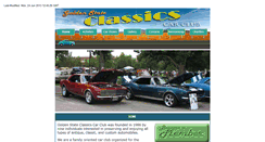 Desktop Screenshot of goldenstateclassics.org